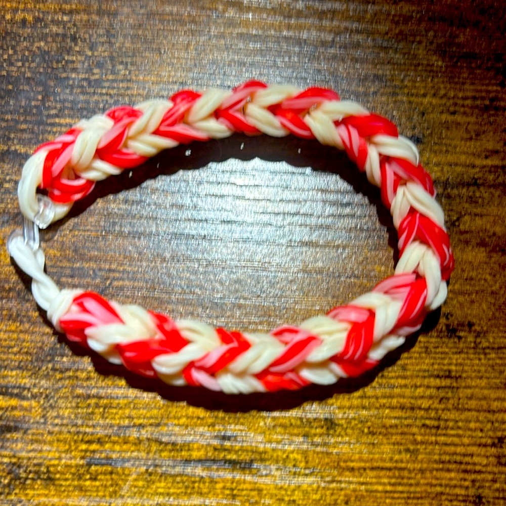 Rainbow Loom Handcrafted Bracelet